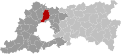 Grimbergen Flemish-Brabant Belgium Map